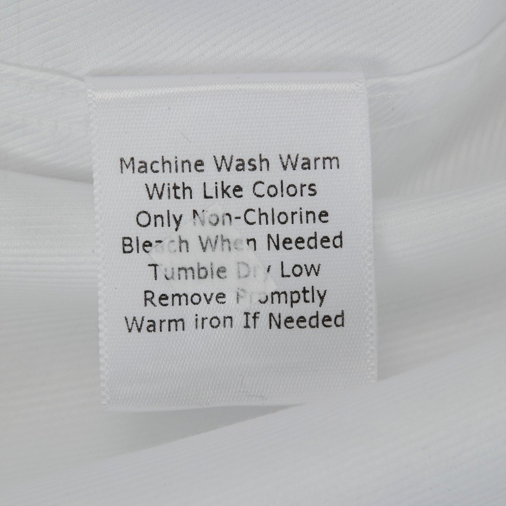 Jos A Bank Reserve Large Custom White 100% Egyptian Cotton Dress Shirt 17 32 - Picture 11 of 16